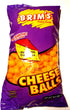 Brim's Cheese Balls 9 oz Bag Made with Real Cheese