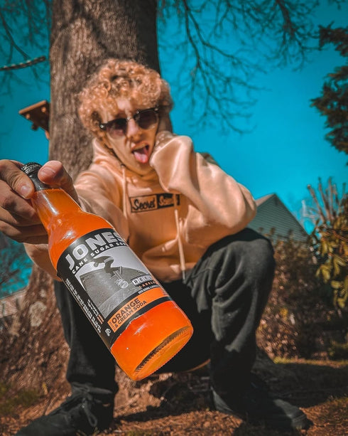 Refreshing Jones Soda Orange Cream Flavor