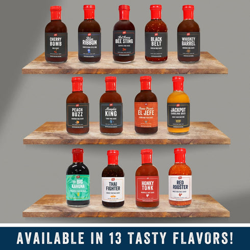 PS Seasoning Jackpot Carolina Gold Honey Mustard BBQ Sauce - Tangy and Sweet Marinade, Glaze, Baste, and Dip