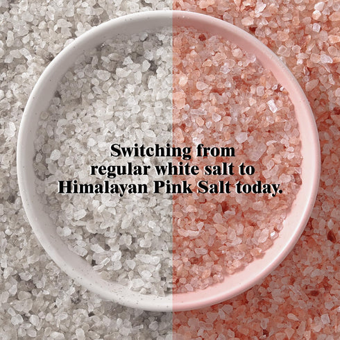5 lbs Himalayan Chef Pink Himalayan Salt Fine Grain, Plastic Jar - Pure, Natural, Kosher, Non-GMO, Mineral-Rich