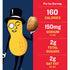 16oz (1 PLANTERS Salted Peanuts, Dry Roasted Peanuts, Party Snacks, Plant Based Protein, Snacks For Adults, Jar)