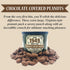 The 1949 Nut Co. 10 oz. Chocolate Covered Virginia Style Peanuts | Oil Roasted Fried with a Unique Crispy Crunch |