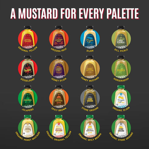 12 oz. 3-Pack Koops' Duesseldorf Mustard, Bottle