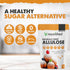 0 0 (5 lb 80 oz) So Nourished Allulose Sweetener Powdered - Keto Sugar Substitute - Calorie, Net Carb, Non-GMO /