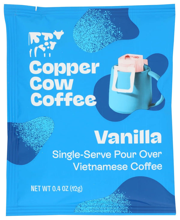 Copper Cow Coffee Vanilla Pour Over