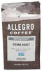 Allegro Coffee Vienna Roast Ground Coffee, 12 oz
