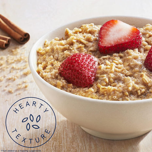 3-minute 13.5 oz, 8 Count (Pack 6) 48 count Quaker Steel Cut Quick Oatmeal, Quick Steel Cut, Brown Sugar and Cinnamon