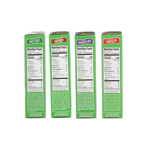 Pack, 4 Count Tony Chachere Rice Dinner Mix, Variety