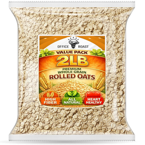 Whole Grain Rolled Oats | Value Size | Healthy Snack, perfect for