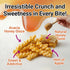10.05 oz (1 Pack) Nongshim Honey Twist Snack, Sweet Crispy Korean Snack, Acacia Honey, Twisted Crinkle Shape, Crunchy