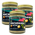 Wilderness Poets, Raw Macadamia Nut Butter - 3 Pack (8 Ounce Jars)