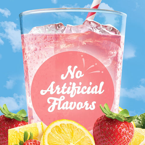 1.62 oz Crystal Light Liquid Strawberry Lemonade Naturally Flavored Drink Mix, fl Bottle