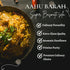 Aahu Barah 10lb Pack Basmati Sela Rice - Extra-Long Grain for Superior Culinary Delights