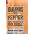 4.2 oz 120g (pack Dry Thin Kabanos with Pepper, Cooked, Smoked and Dried Pork Sausage, Polish Traditional Meat |