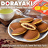 184g/6.49oz YAMASAN KYOTO UJI Dorayaki Japanese Red Bean Pancake, Traditional Japanese Wagashi Sweets, Cute Mini Size