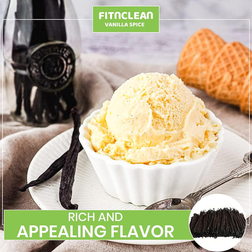 11 Madagascar Organic Vanilla Beans Grade A, Certified USDA Organic ~6" by FITNCLEAN VANILLA for Cooking and Baking