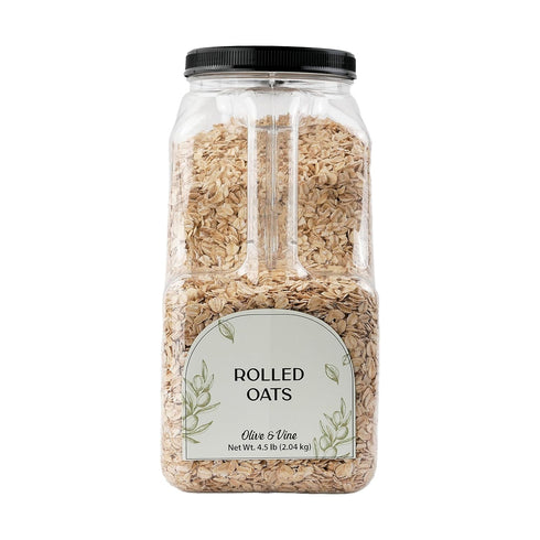 Olive & Vine Rolled Oats, Nutty Flavor, For Breakfast & Baking, Rich