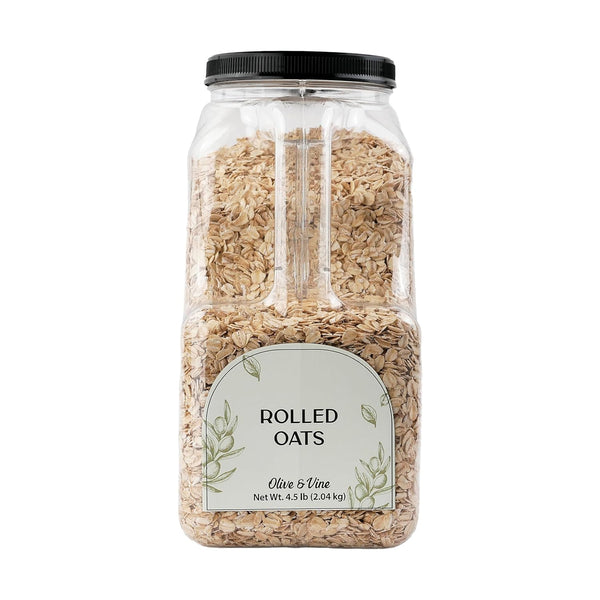 Olive & Vine Rolled Oats, Nutty Flavor, For Breakfast & Baking, Rich