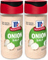 McCormick Onion Salt, 5.12 oz (Pack of 2)