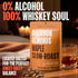Double Neat 4 (Pack 3) Maple Bourbon Almonds Healthy Bourbon Snacks for Men Vegan & Gluten-Free Slow-Roasted Candied