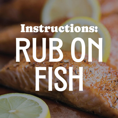 6 Pack, 6.8 oz Rufus Teague Fish Rub, Premium Barbecue Seasoning & Dry Rub for Smoking and Grilling, Award-Winning
