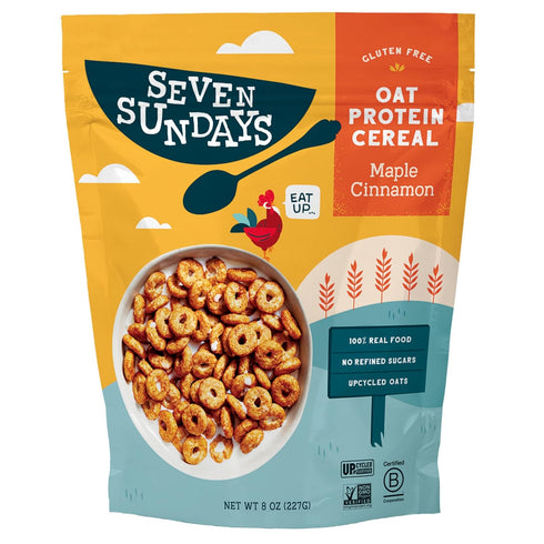 Seven Sundays Cereal Oat Prtn Mpl Cinn 8 OZ