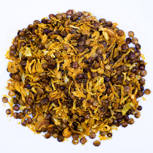 2 Pack, 5 oz (142g) Jamie Geller Mujadara Lentil Pilaf Mix | bag | OU KOSHER PAREVE | Seasonings for Rice and other