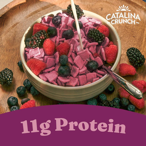 11g 8 oz. (Pack 2) Catalina Crunch Protein Cereal - Sugar Free Breakfast Cereal with of Protein - Gluten Free - Triple