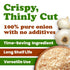 12 Food to Live Toasted White Chopped Onion, Ounces Roasted, Ready to Use. Ideal for Cooking, Soups, Salads. Non-GMO