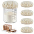 Shimmeroo 5PCS Cotton Sourdough Jar Cover, Reusable Sourdough Bread Proofing Starter Jar Cloth