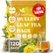 FreshDrinkUS, Premium 120 Mullein Leaf Tea Bags For Lung, 100% Natural &