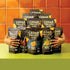 Pack 180g (Pack 6) 100% Cedar Valley Pita Chips Variety | of | Seed Oil Free, Cooked in Coconut Oil | Crisp, Golden