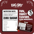 50 Count (Pack 6) Big Sky Sugar Free Mints - Chocolate Mint - Tin of | Kosher Certified, Vegan Candy | Aspartame