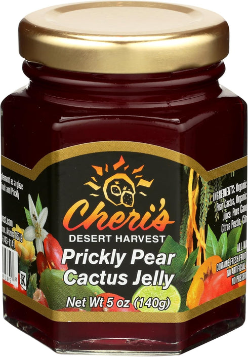 Cheri's Desert Harvest Prickly Pear Cactus Jelly, 5 oz