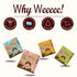 29.63 oz-Pack 4 Nativefoodstore Combo: Finger, Little, Kodo, Multi Millet noodles
