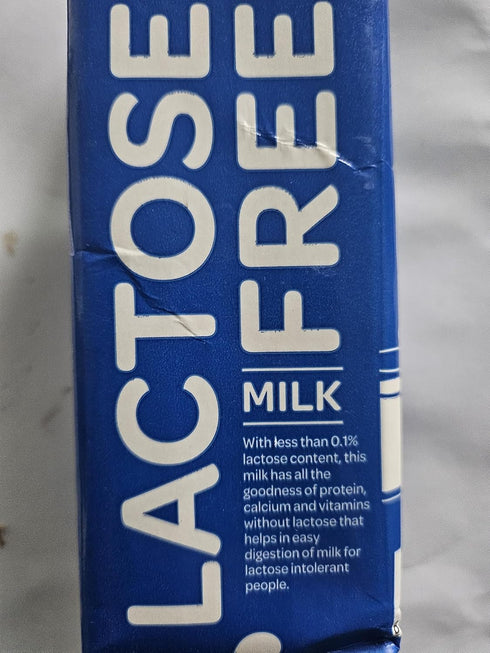 Generic Lactose Free Milk, Less Than 0.1% Lactose Content, High in Protein and