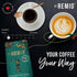 12 oz 100% ST REMIO Ground Coffee Traditional - Medium Roast, USDA Organic, Bio Organic, Smooth Honey and Almond