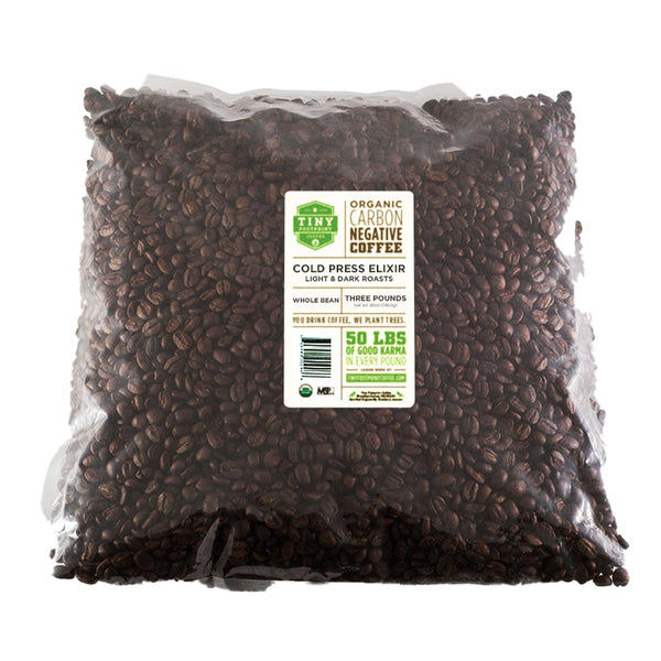 Tiny Footprint Coffee - Organic Cold Press Elixir Cold Brew | Blend