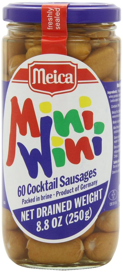 Meica Mini Wini Sixty Cocktail Sausages, 8.8 Ounce