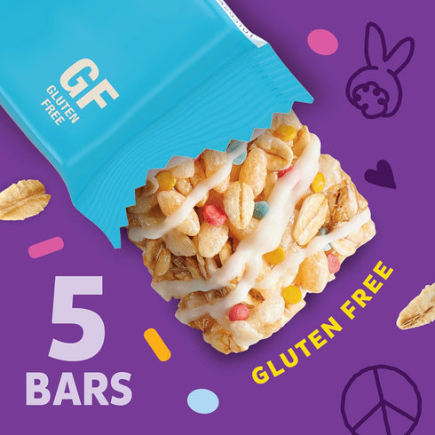 5 4.9 oz Annie's Gluten Free Chewy Granola Bars, Birthday Cake, Bars
