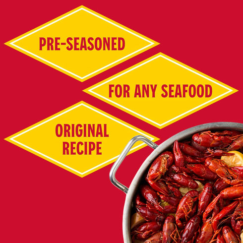 4.5 lbs 16 oz Louisiana Fish Fry Products Crawfish, Shrimp & Crab Boil Seasoning Bundle - Powder Boil and Bottle