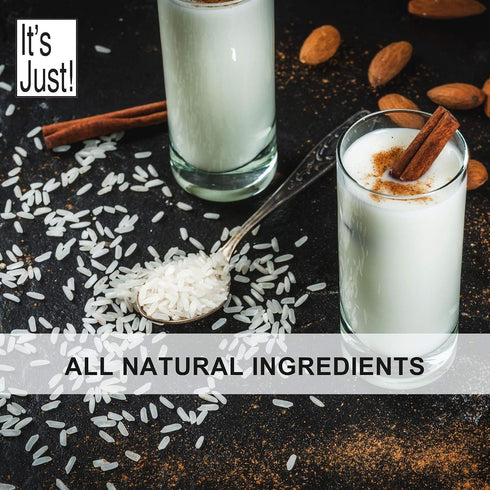1 10oz It's Just - Horchata Drink Mix, Just Add Water, Makes Gallon, Traditional Mexican Flavor, Gluten-Free, Non-GMO