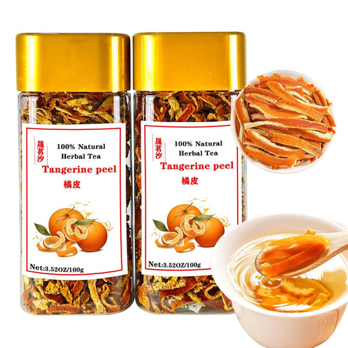 Visit the Store Dried Tangerine Peel Dried Orange Peel Strips 200g/7.05oz Orange Peel Strip Chen