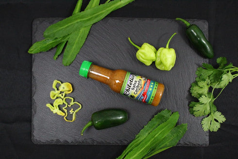 Chiletico Costa Rica Caribbean Sauce, Hot, 10.5 fl oz, Pack of 1