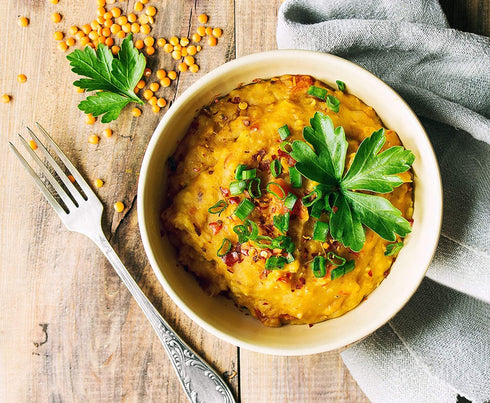 4 Food to Live Red Split Lentils, Pounds Masoor Dal, Dried, Vegan, Kosher, Bulk. Easy to Cook. No Soaking Required.