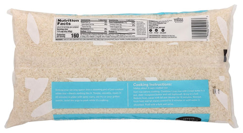 365 80 (Pack 2) by Whole Foods Market, Enriched Long Grain White Rice, Ounce