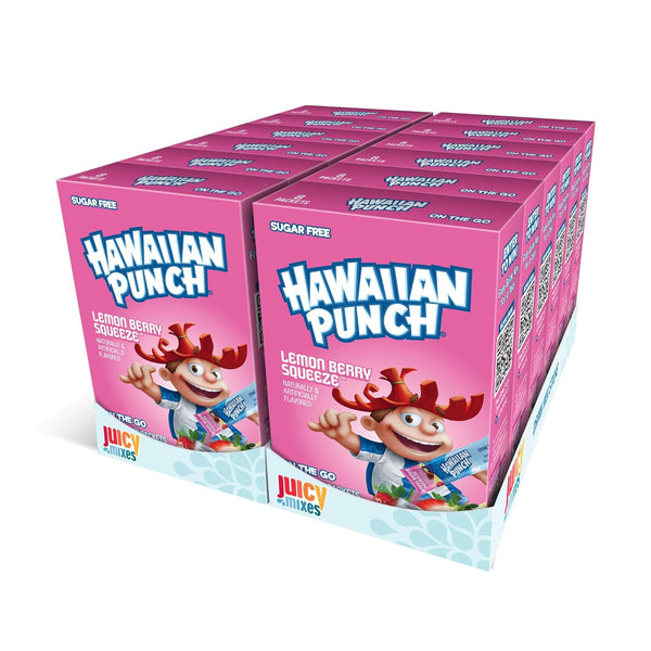 Hawaiian Punch Powder Drink Mix Sugar Free & Delicious, Excellent source of