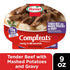 Hormel Compleats Beef with Mashed Potatoes - Ready Meal