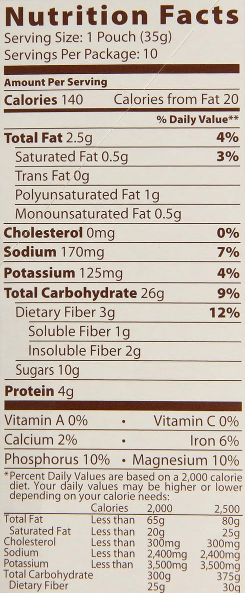 12.3 Better Oats Steelcut Oats with Flax, Apple and Cinnamon, Ounce