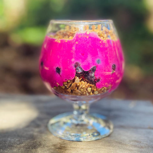 3.5 Wilderness Poets Freeze Dried Dragon Fruit Powder - Pink Pitaya (Pitahaya) Ounce